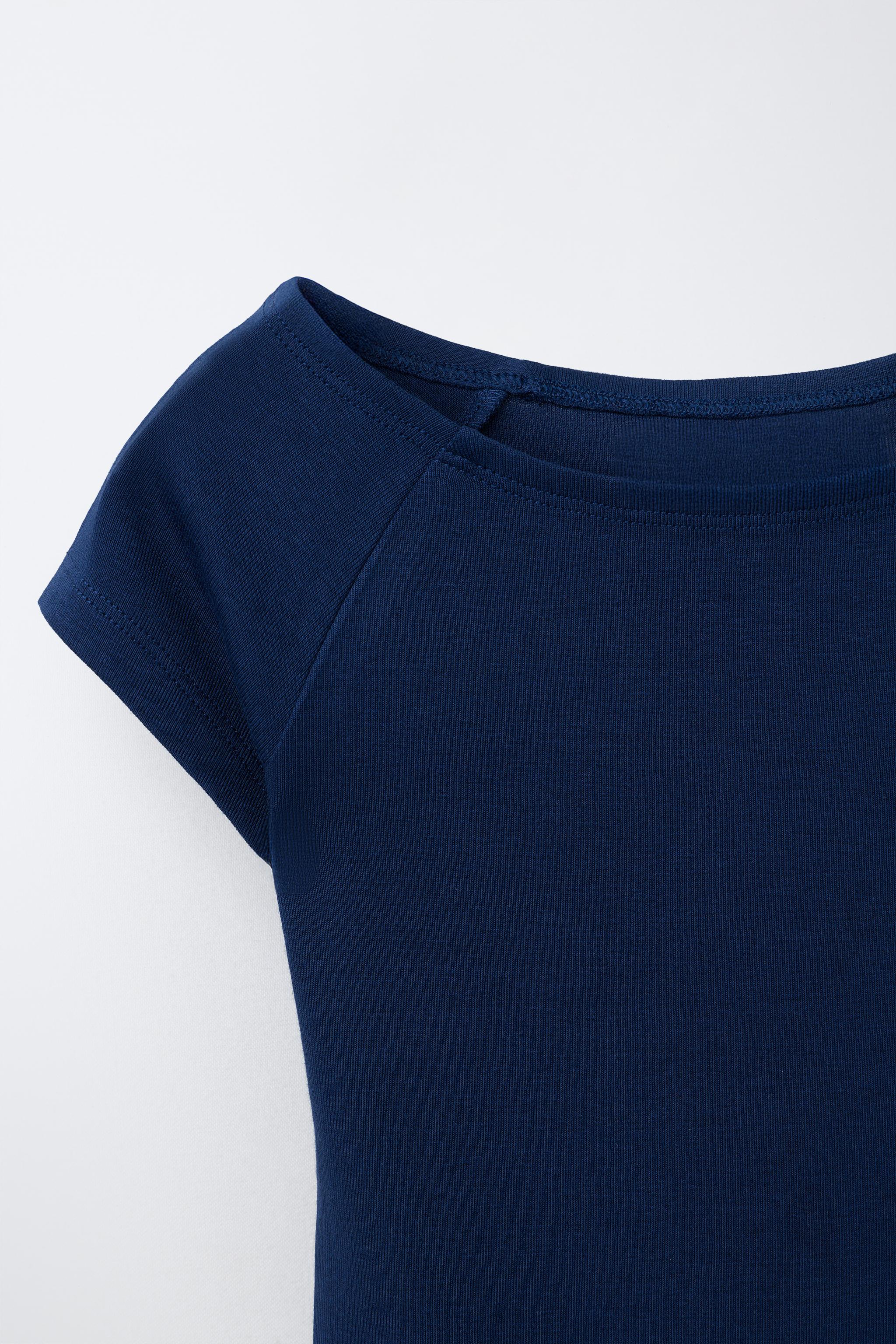 PLAIN T-SHIRT WITH MODAL